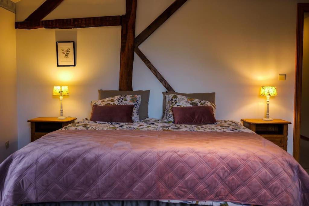 Gite La Dame Au Lit Gite A La Ferme Momignies Luaran gambar
