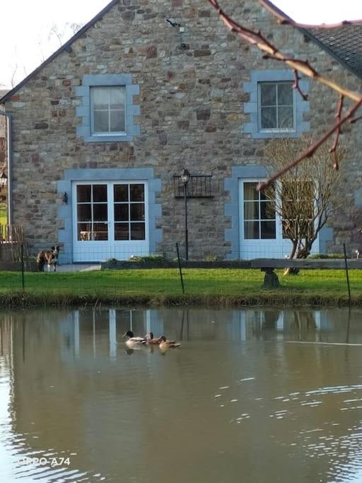 Gite La Dame Au Lit Gite A La Ferme Momignies Luaran gambar