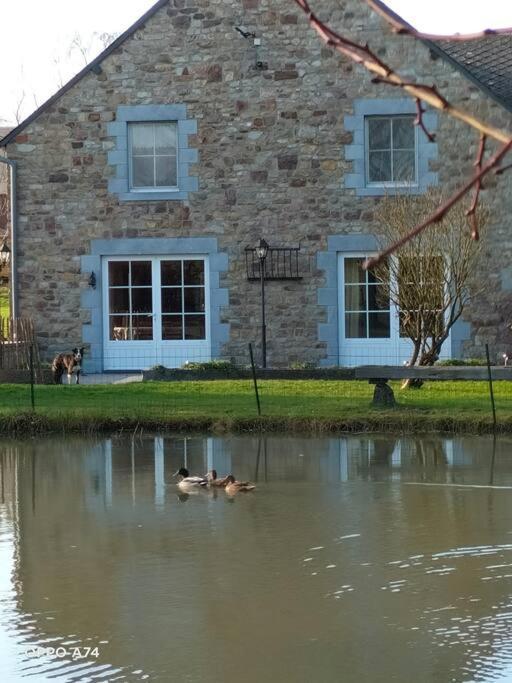 Gite La Dame Au Lit Gite A La Ferme Momignies Luaran gambar